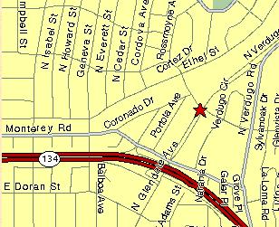 Directions to Bob New, Inc at Glendale Courtyard